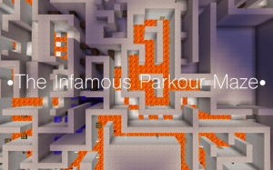 İndir The Infamous Parkour Maze için Minecraft 1.13